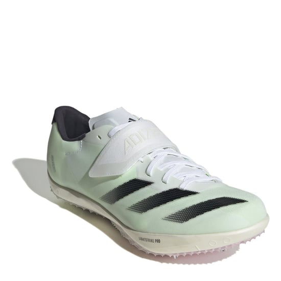 Men's adidas Adizero Hj Three Stripes Logo Running Spikes in Ftwr White - Image 3
