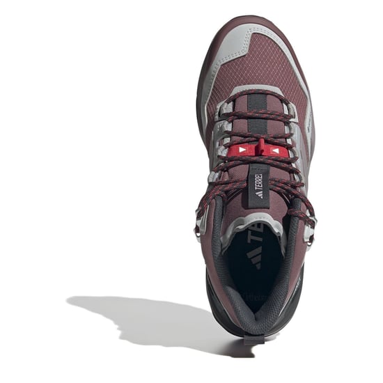 Women's adidas Skychaser Lace-Up Hiking Boots in Crmsn/Fig/Gry - Image 5