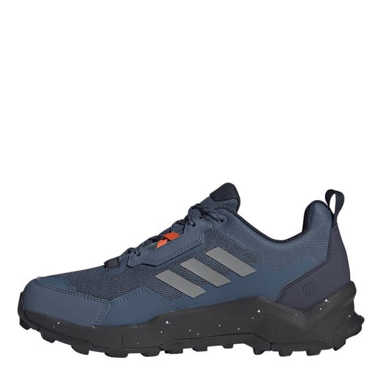 Men's adidas Terrex AX4 Lace-Up Low Top Trekking Sneakers in Wonder Steel - Image 2