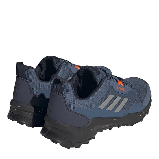 Men's adidas Terrex AX4 Lace-Up Low Top Trekking Sneakers in Wonder Steel - Image 4