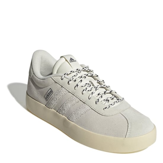 Men's adidas Vl Court 3.0 Shoes in White/Ivory - Image 3