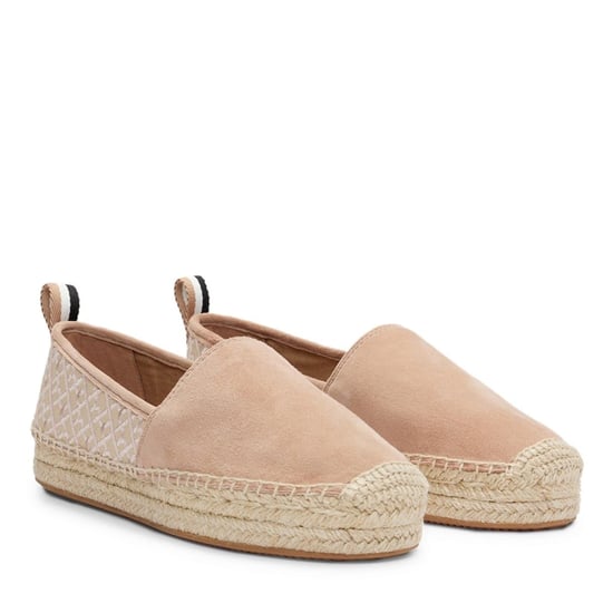 Women's Boss Madeira Esp Venetian Loafer Slides in Light Beige - Image 3