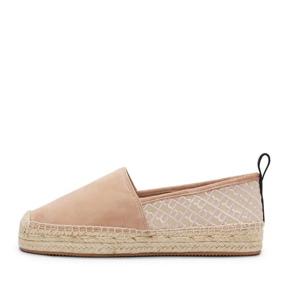 Women's Boss Madeira Esp Venetian Loafer Slides in Light Beige - Image 6