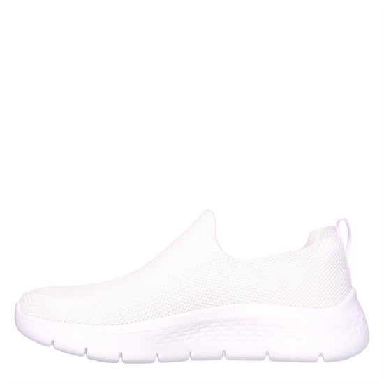 Women's Skechers Slip On Trainers in White - Image 2