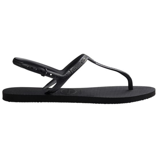 Women's Havaianas Hav. Twist Black 35 36 Flip Flops in Black - Image 2