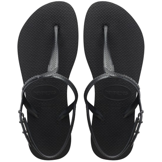 Women's Havaianas Hav. Twist Black 35 36 Flip Flops in Black - Image 3
