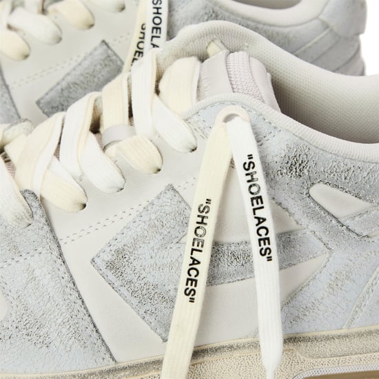 Women's Off White Outofoffice Vin Low Top Trainers in White/White - Image 3