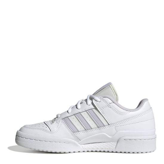 Women's adidas Originals Forum Low Top Sneakers in White - Image 2