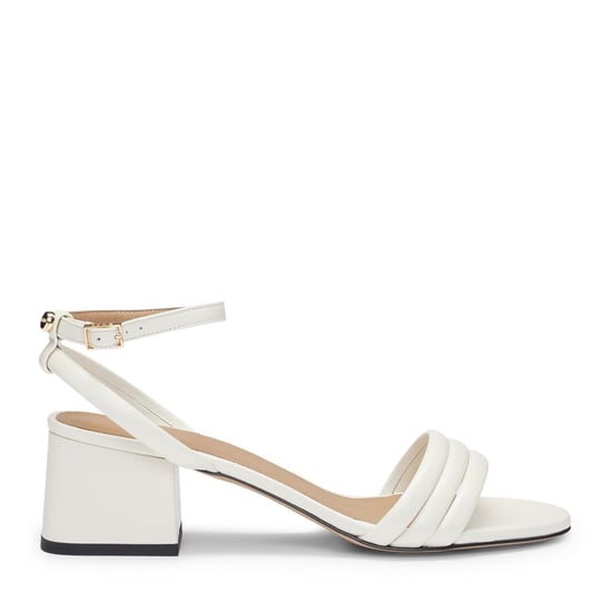 Women's Boss Melanie Slider Slippers in Open White - Image 1