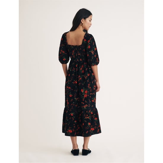Women's Nobodys Child Elsa Square Neck Midi Dress in Black - Image 4