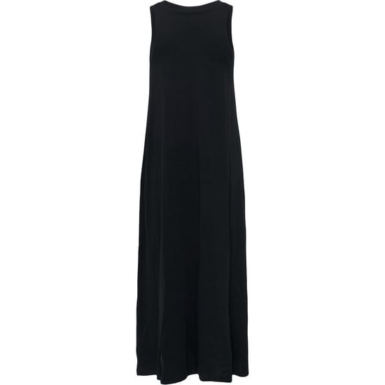 Women's Only May Logo Print Crew Neck Maxi A-Line Dress in Black - Image 5