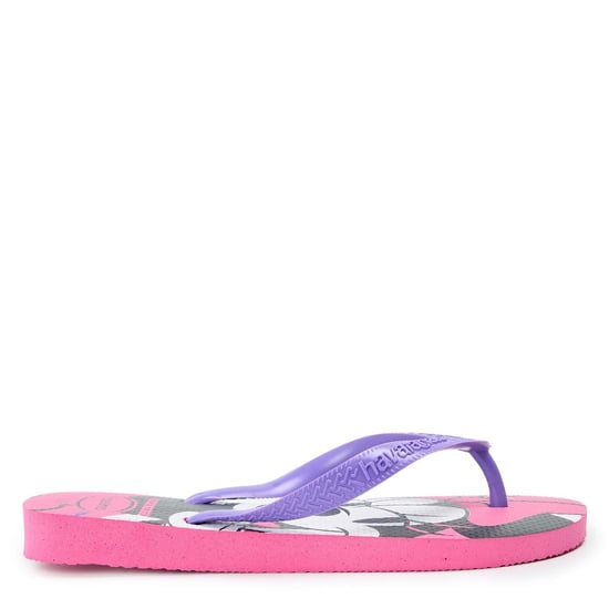 Women's Havaianas Mickey Mouse Graphic Print Flip Flops in Pinkpink - Image 1
