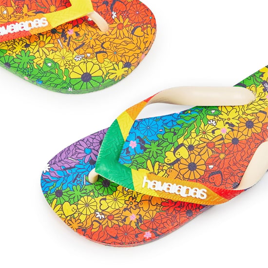 Women's Havaianas Top Pride Premium Beige 37 38 Flip Flops Womens in Premium Beige - Image 3
