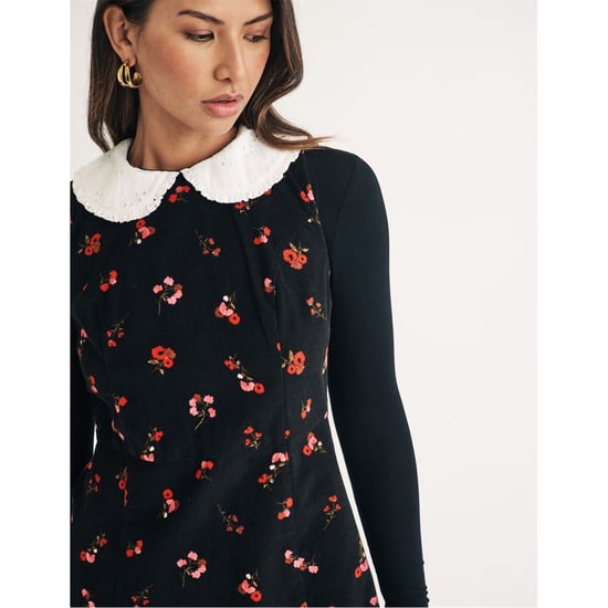 Women's Nobodys Child Mpl Collared Neck Mini A-Line Dress in Black - Image 3