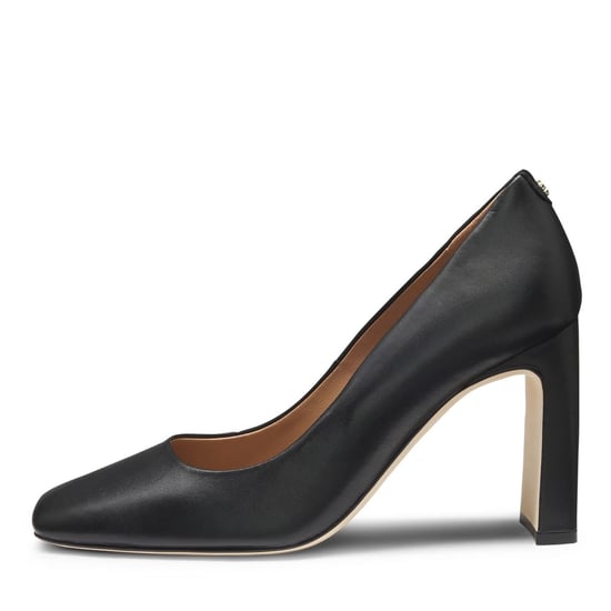 Women's Boss Luara Pump90 Block Heel High Heel Pumps in Black - Image 3
