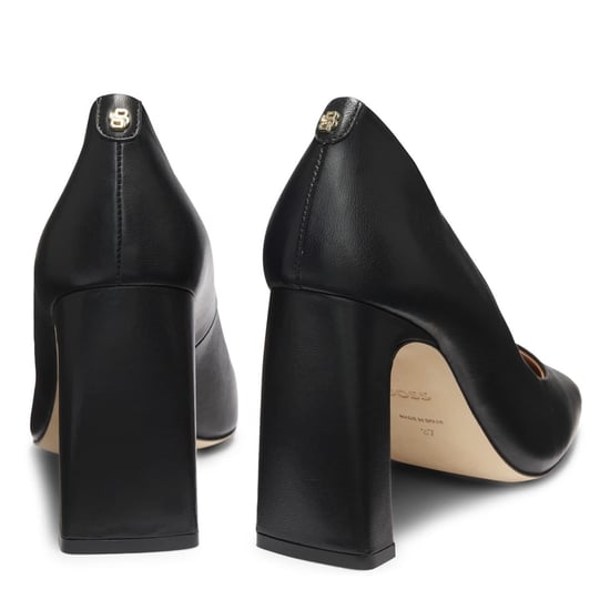 Women's Boss Luara Pump90 Block Heel High Heel Pumps in Black - Image 5