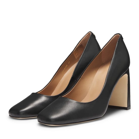 Women's Boss Luara Pump90 Block Heel High Heel Pumps in Black - Image 6