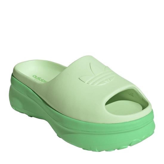 Women's adidas Originals Stan Slide Slippers in Energy Green - Image 3