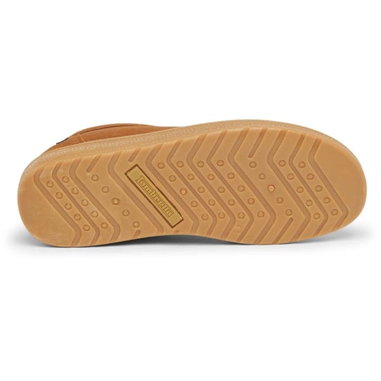Men's Lambretta Presley Moccasin Sneakers with Lace-Up Closure in Tan - Image 3