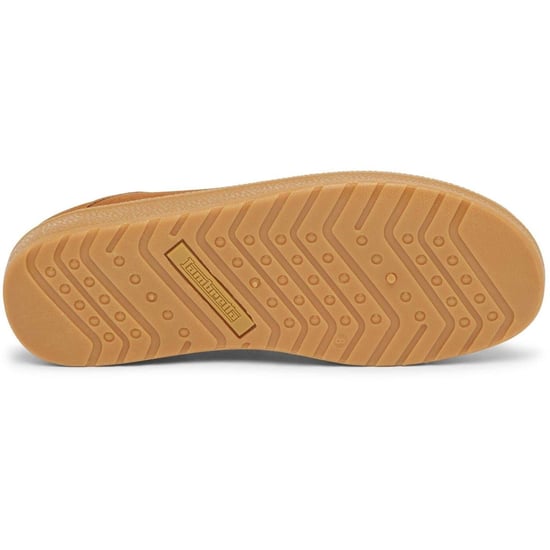 Men's Lambretta Panda Low Top Lace-Up Sneakers in Tan - Image 3