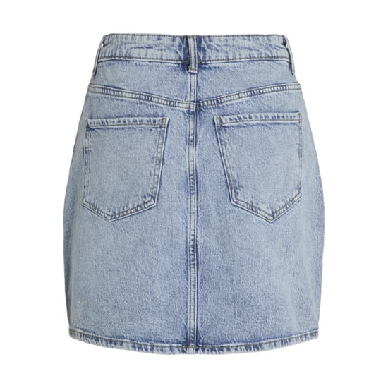Vila Vikaja jaf denim skirt- noos blue denim - Image 6
