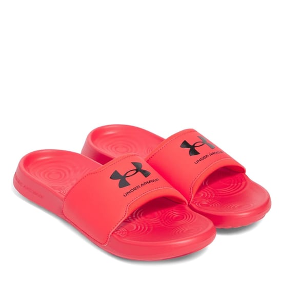 Men's Under Armour UA Ignite Select Open Toe Slides in Red - Image 5