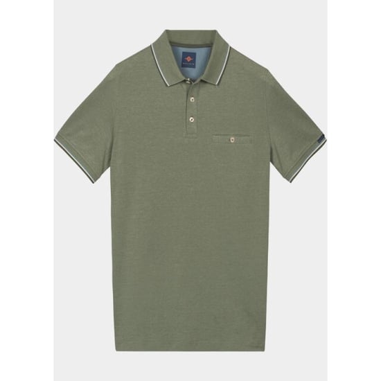 Baileys Polo heren poloshirt 2-tone oxford pique 615205/73 - Image 2