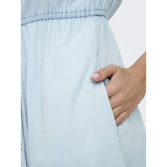 Only Onlcharis life 24 shirt dress wvn cc blue denim - Image 2