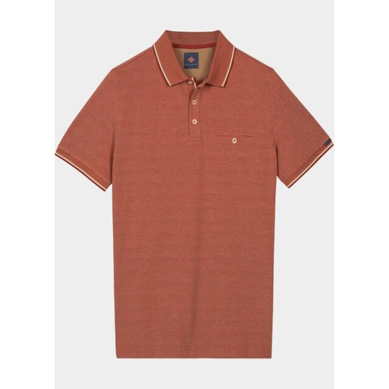 Baileys Polo heren poloshirt 2-tone oxford pique 615205/34 - Image 2