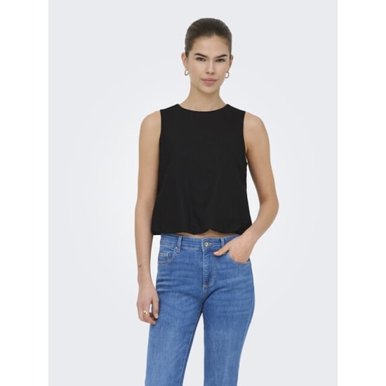 Only Onlgoa sl ballon linen bl top cc pnt - - Image 3