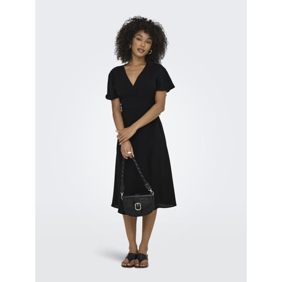 Only Onlcali life ss wrap dress wvn noos - - Image 3