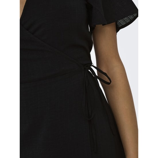 Only Onlcali life ss wrap dress wvn noos - - Image 4
