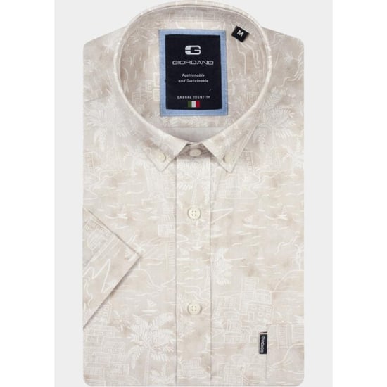 Giordano Overhemd korte mouw heren alfa short sleeve button down 616044/80 - Image 2