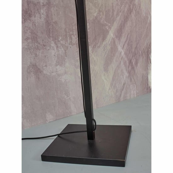 Good&Mojo Vloerlamp bhutan zwart/bamboe Ø40x160cm - Image 3