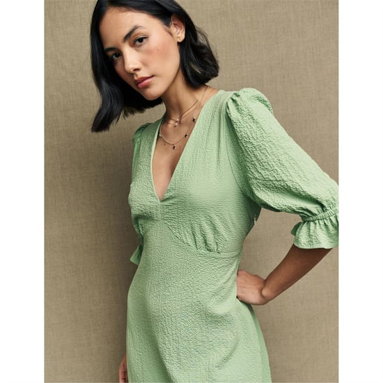 Women's Nobodys Child Delilah Mid Dress in Sage - Image 3