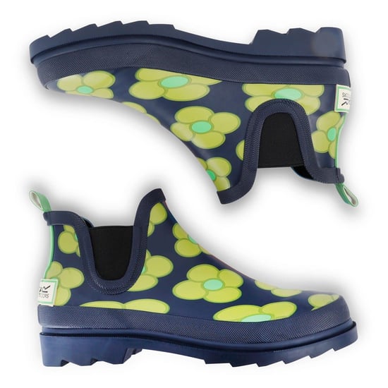 Women's Regatta Orla Welly Mid Floral Rain Boots in SpinFlwrNavy - Image 4