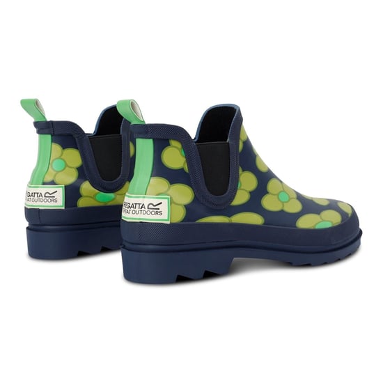 Women's Regatta Orla Welly Mid Floral Rain Boots in SpinFlwrNavy - Image 5
