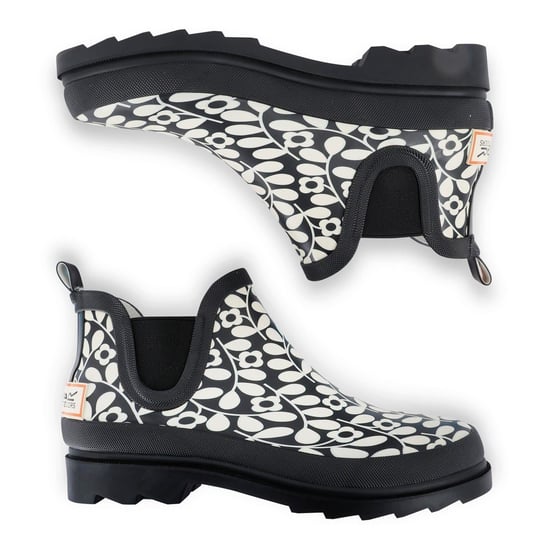Women's Regatta Orla Welly Mid Floral Rain Boots in JasmnFlwrBlk - Image 3