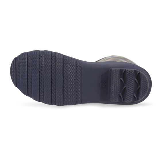 Women's Regatta Lady Fairweath Floral Rain Boots in Navy/RebelRd - Image 5