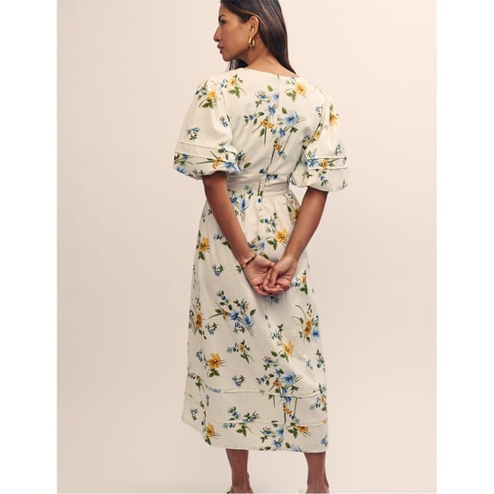 Women's Nobodys Child Clover V-Neck Midi Dress in Multi - Image 4