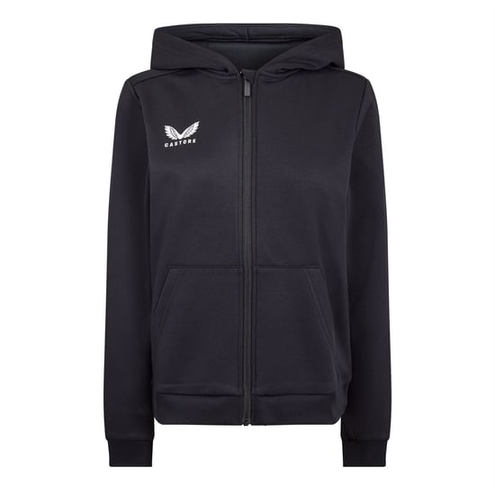 Women's Castore Zip Hoody in Caviar Black - Image 1