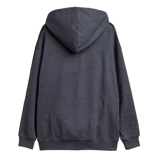 Men's adidas Originals 100t Hoodie in Carbon - Image 2
