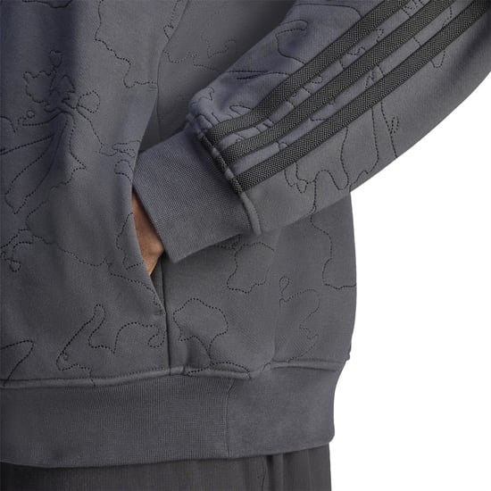 Men's adidas Originals 100t Hoodie in Carbon - Image 5