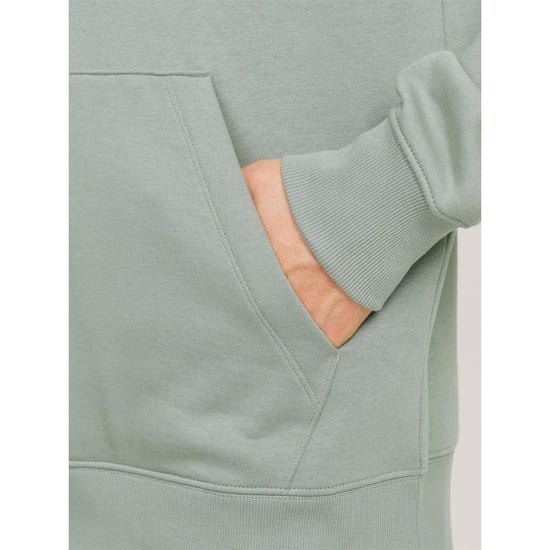 Men's Jack and Jones Basic Hoodie in Iceberg Green - Image 4