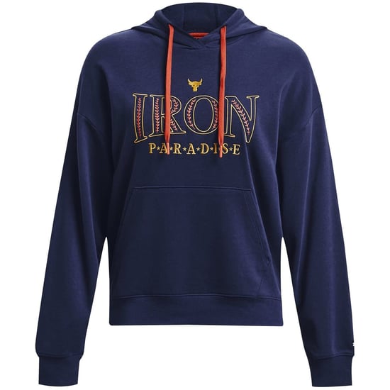 Women's Under Armour Rock Hooded Relaxed Fit Sweatshirt in Blue - Image 1