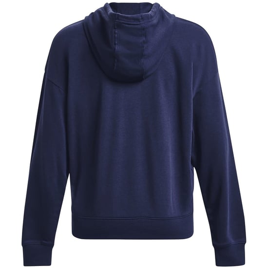 Women's Under Armour Rock Hooded Relaxed Fit Sweatshirt in Blue - Image 6