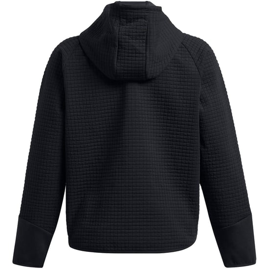 Women's Under Armour Full-Zip Long Sleeve Sweatshirt in Black - Image 2