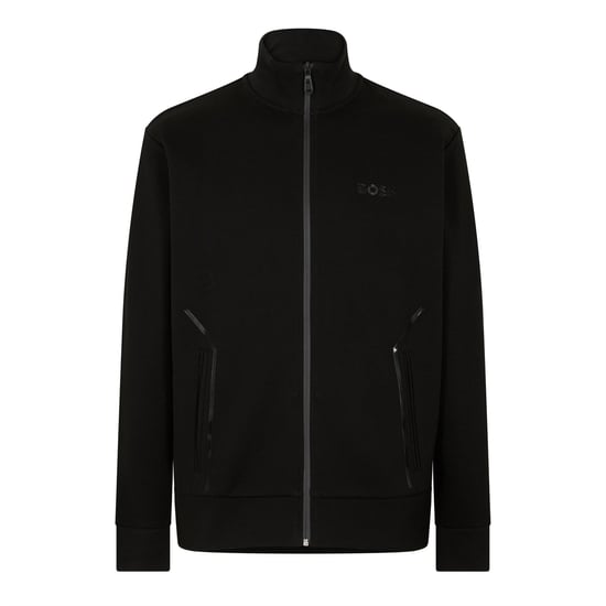 Men's Boss Mirror Hoody in Black - Image 1