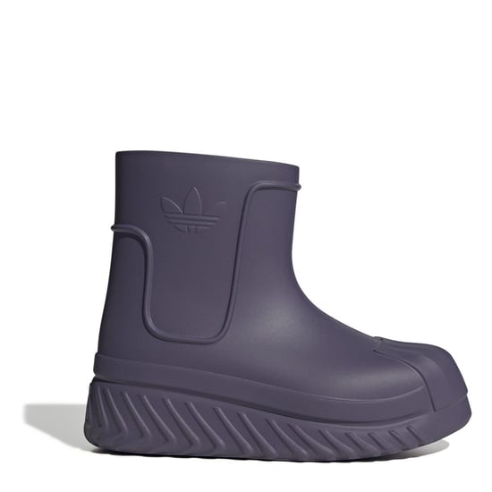Women's adidas Originals Super Star Wellington Boots in Purple - Image 1