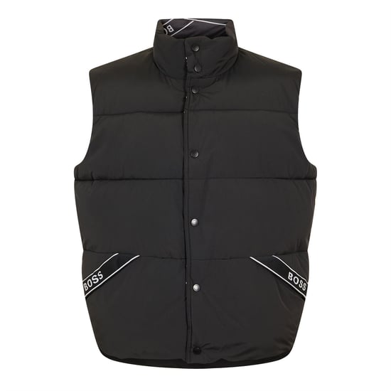 Men's Boss Oriokhc Gilet in Black - Image 1